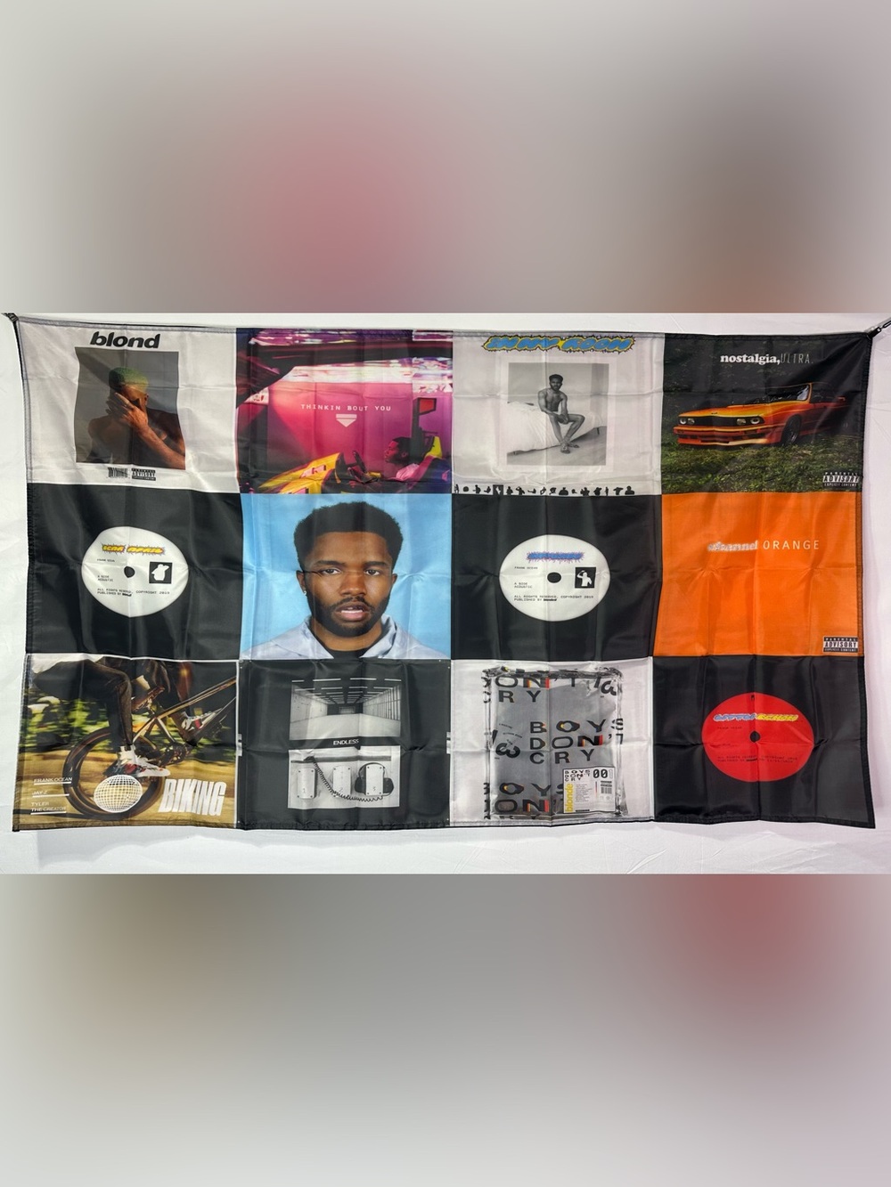 Frank Ocean Discography Banner Tapestry 5x3 Feet.